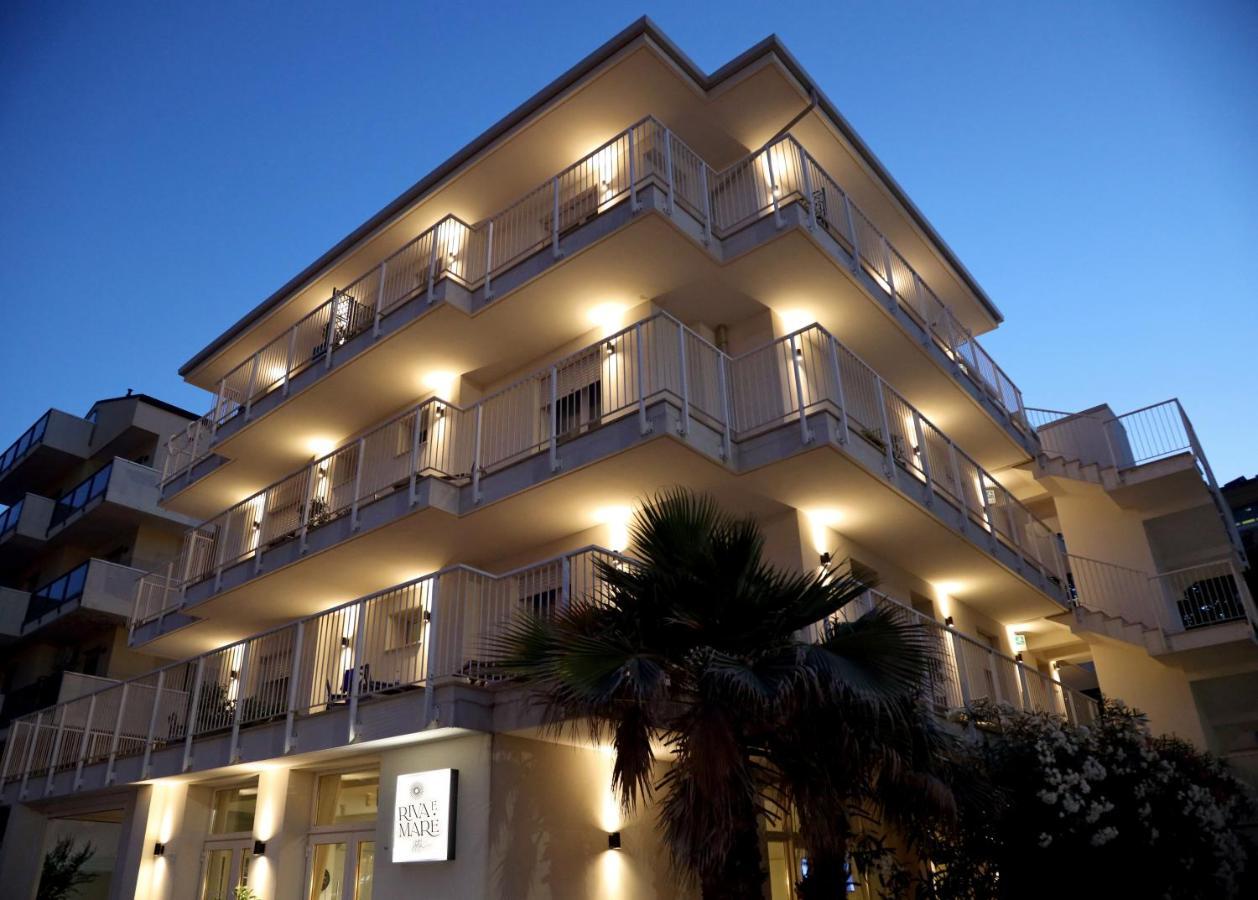 Hotel Riva E Mare Rimini Exterior foto